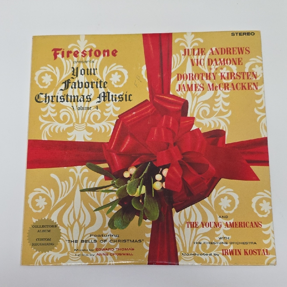 Firestone You Favorite Chistmas Music Vol 4 Lp Records Vinyl Albun Mlp-7011